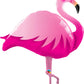Qualatex 46 Inch Flamingo Shaped Foil Balloon (One Size) (Pink)