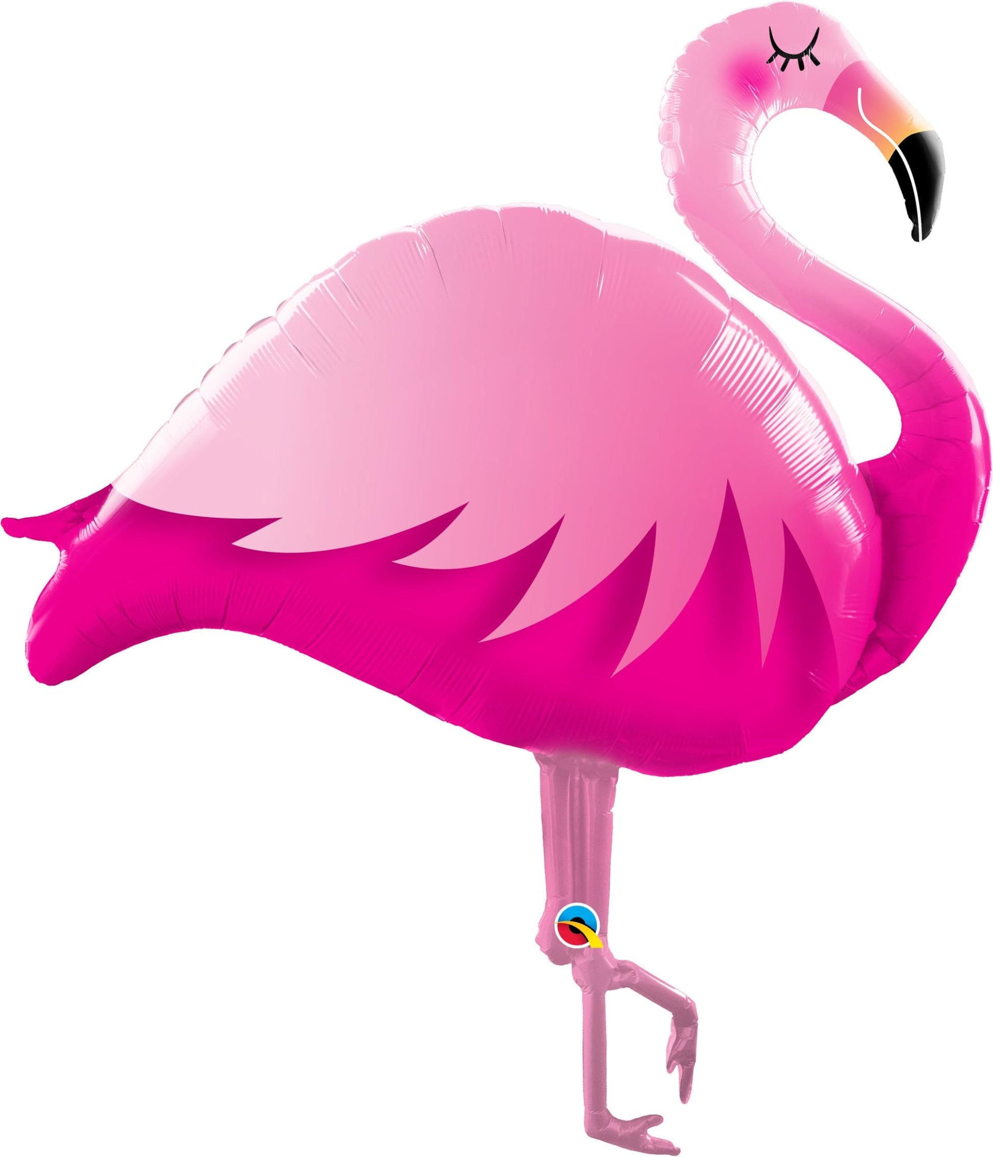 Qualatex 46 Inch Flamingo Shaped Foil Balloon (One Size) (Pink)