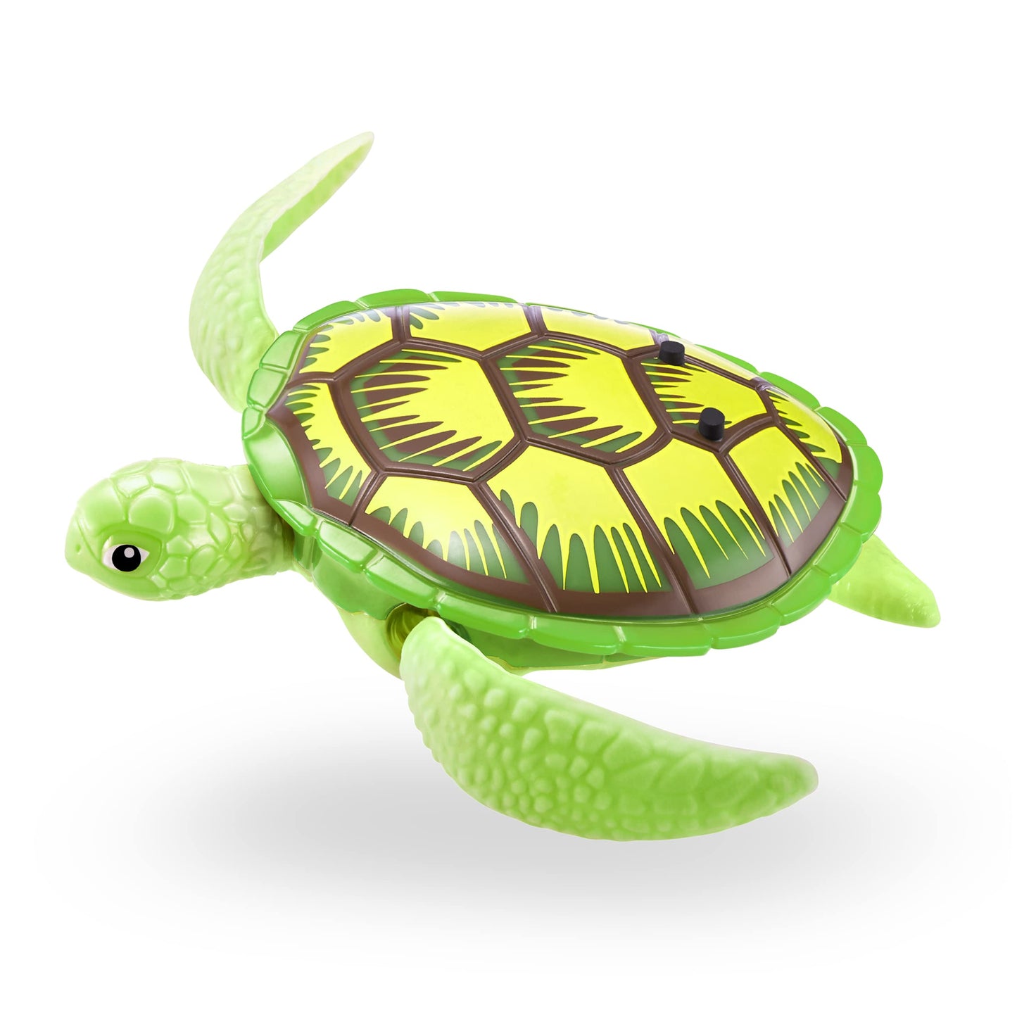 Robo Alive Robo Turtle 2 Pack - Robotic Swimming Turtle, Green + Pink, Water Activated, Batteries Included, Model 71100B
