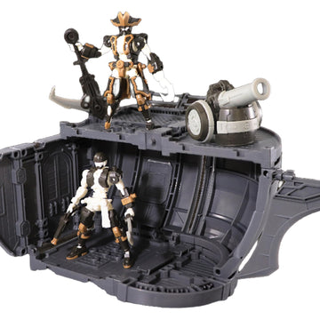 Beerise Morise Hobby Fiftyseven No.57 1/24 Action Figures - Armored Puppet Mr.J - Model Kit,Highly Posable Collectible Model Age
