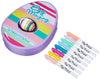 The Eggmazing Egg Decorator Easter Egg Decorator Kit - Arts and Crafts Set - Includes Egg Decorating Spinner and 8 Colorful Quic