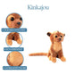 The Petting Zoo Kinkajou Plush Toy, 12" Medium Brown Stuffed Animal, Polyester, Model 422315, Gifts for Kids