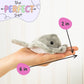 Forest & Twelfth Mini Plush Stingray Toy, 4-Inch Stuffed Animal, Ocean Party Favor, Goody Bag Prize