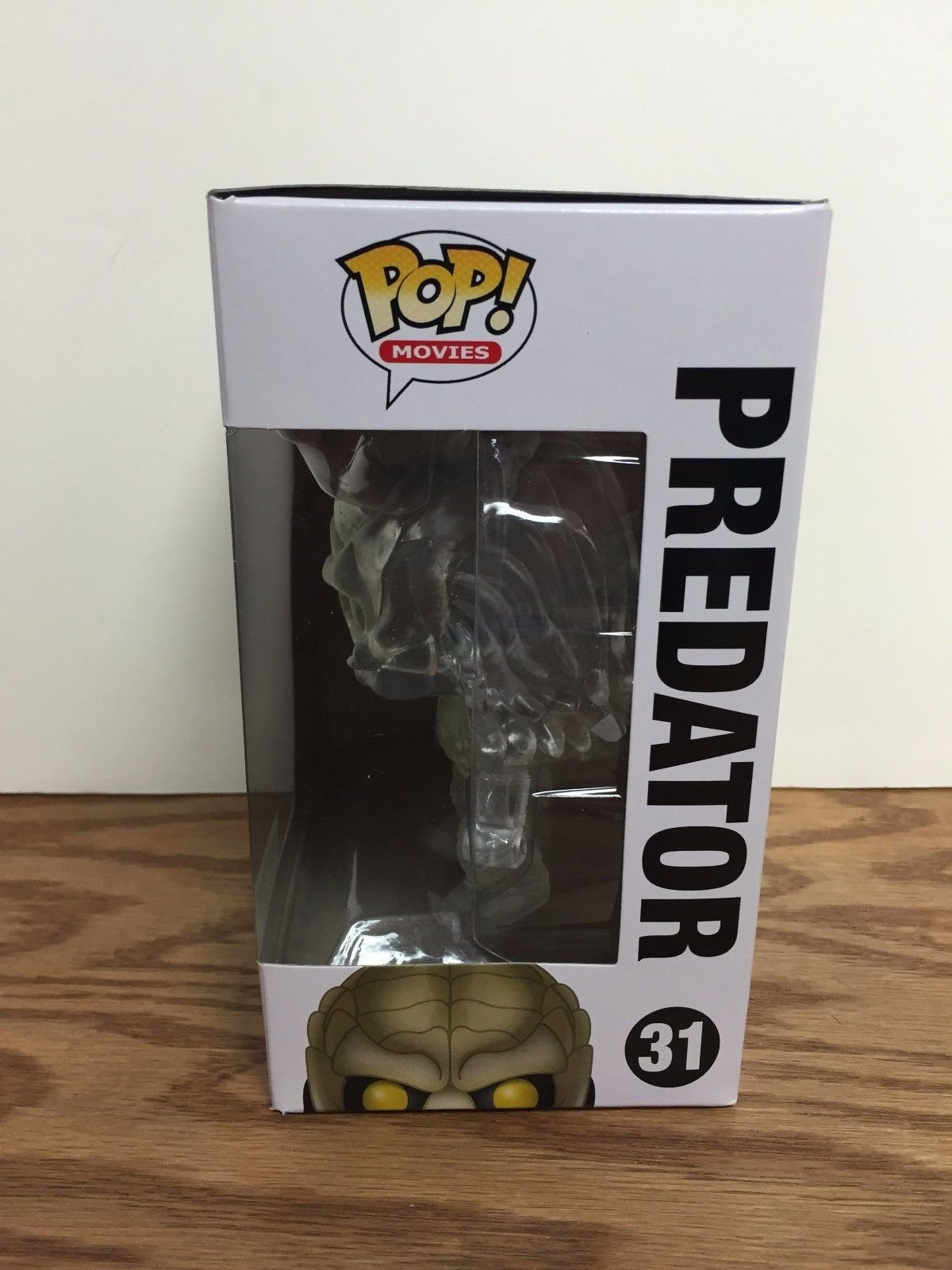 Funko Pop Movies Predator Clear Green Blood Splatter Hot Topic Exclusive #31 Vinyl Figure