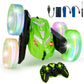 Amicool Remote Control Car for Boy 6-12 with Flashing Light, 6 7 8 9 Years Old Boy Toys, Race RC Cars Stunt Drift 4WD 2.4Ghz Dou