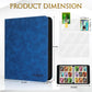 JoyHood Card Binder for Trading Card  Card Collection Binder with 9 Pocket - Hold Up to 900 Cards  Card Album Holder compatible with TCG/PM/MTG/OPCG/YGO Card (Sapphire Blue  9 Pockets)