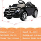 Tobbi Licensed Mercedes Benz Electric Car For Kids 3+, Children Ride On Toy With Parental Remote Control, Kids’ Electric Vehicle With Soft Start Design/3 Speed/Radio & Led Lights