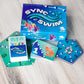 Sync or Swim  Fast and Fun Game  Strategic Card Game  Friendly Party Game  Fun Game for Teens & mature-themeds  Cooperative Game  Endless Replayability