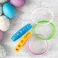 Hexiaoxiao 24Pcs Easter Rubber Bracelets Silicone Wristbands For Easter Party Favors Supplies Rubber Bracelets For Kids&Teens Gi