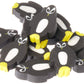 US Toy Penguin Erasers, Black