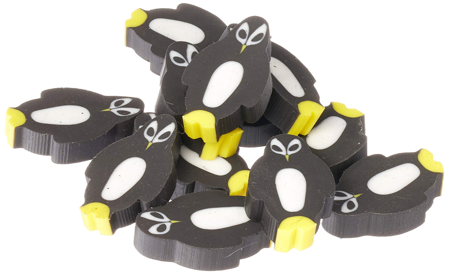 US Toy Penguin Erasers, Black