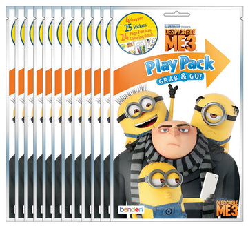 KaleidoQuest Bundle of 12 Illuminations Despicable Me 3 Grab & Go Play Packs