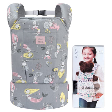 Bebamour Doll Carrier Original Reborn Baby Doll Carrier For Doll Toys Doll Carrier For Girls And Boys(Mermaid)
