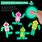 24Pcs Pop Fidget Spinners Bulk - Diy Deformable Astronaut Fingertip Toys With Cards Keychain Fidget Spinners Glow In The Dark Pa