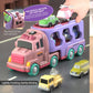 Beby Buty 7 In 1 Car Truck Toys For Girls Toddlers, Girls Toddler Car Truck Toys With Light Sound, Birthday Gifts Toys For 3 4 5