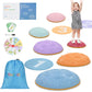 Outree Stepping Stones For Kids, 6 Pcs Balance Training And Sensory Coordination Turtle Stepping Stones For Obstacle Course,Non-