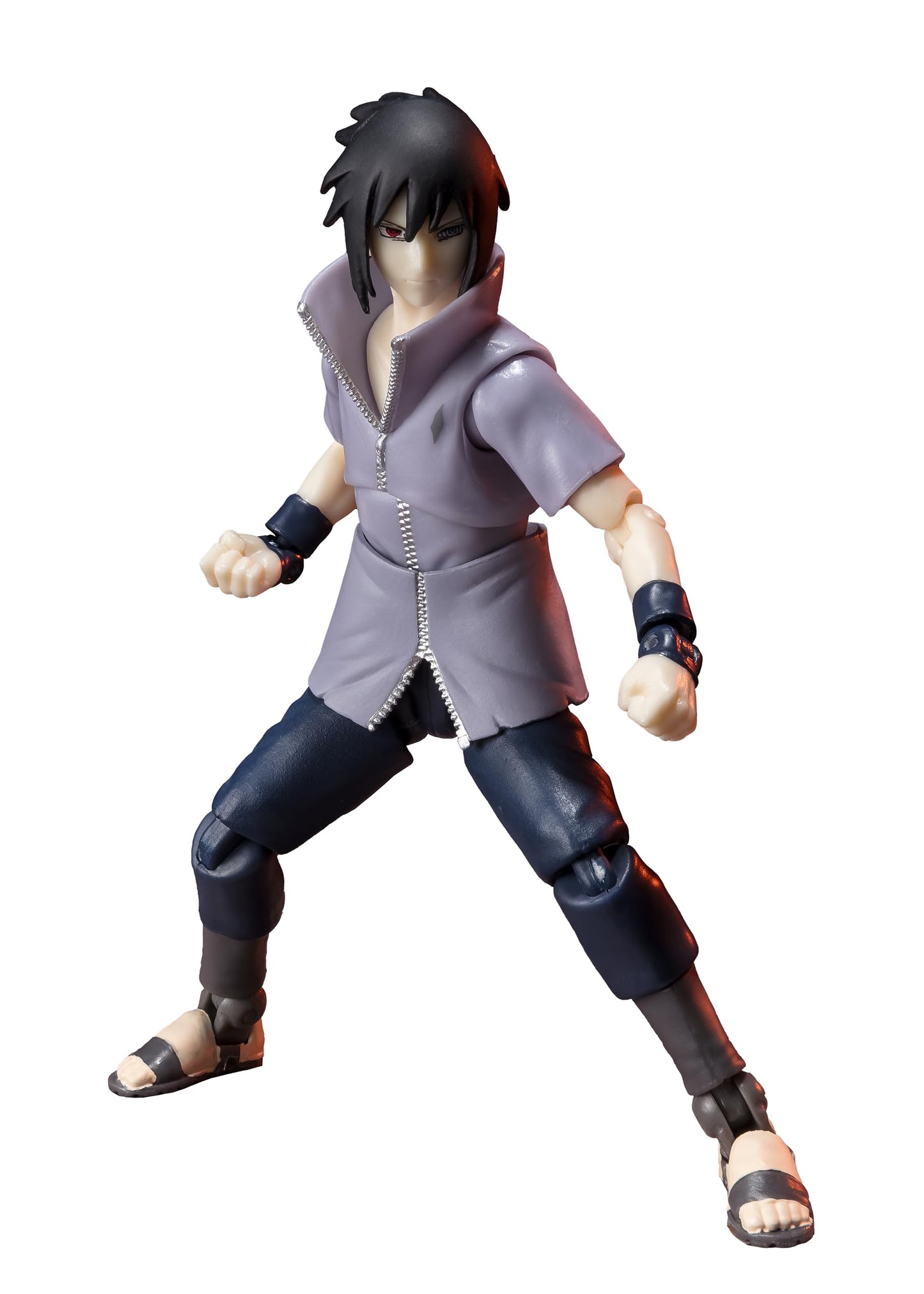 BANDAI NAMCO Sasuke Uchiha Action Figure - Ultimate Legends 5" Plastic Collectible (The Final Valley) Model 87538