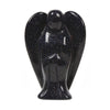 Carved Synthetic Blue Goldstone Gemstone Peace Angel Pocket Guardian Angel Healing Statue 2 Inch