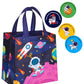 Le Delite pace Theme Party Favor Gift Bags 10 Pcs With thank you for coming to my party stickers For Return Gifts| Gift Bags Goo