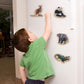 Steventoys Refrigerator Magnets For Kids Zoo Animals,Fridge Magnets For Toddlers Kids Magnets Toys Toddler Learning Developmenta