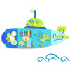 Bluewood Submarine Wall Busy Board Panels, Toddler Learning Activity Center, Montessori Philosophy Sensory, Educational Toys, Co