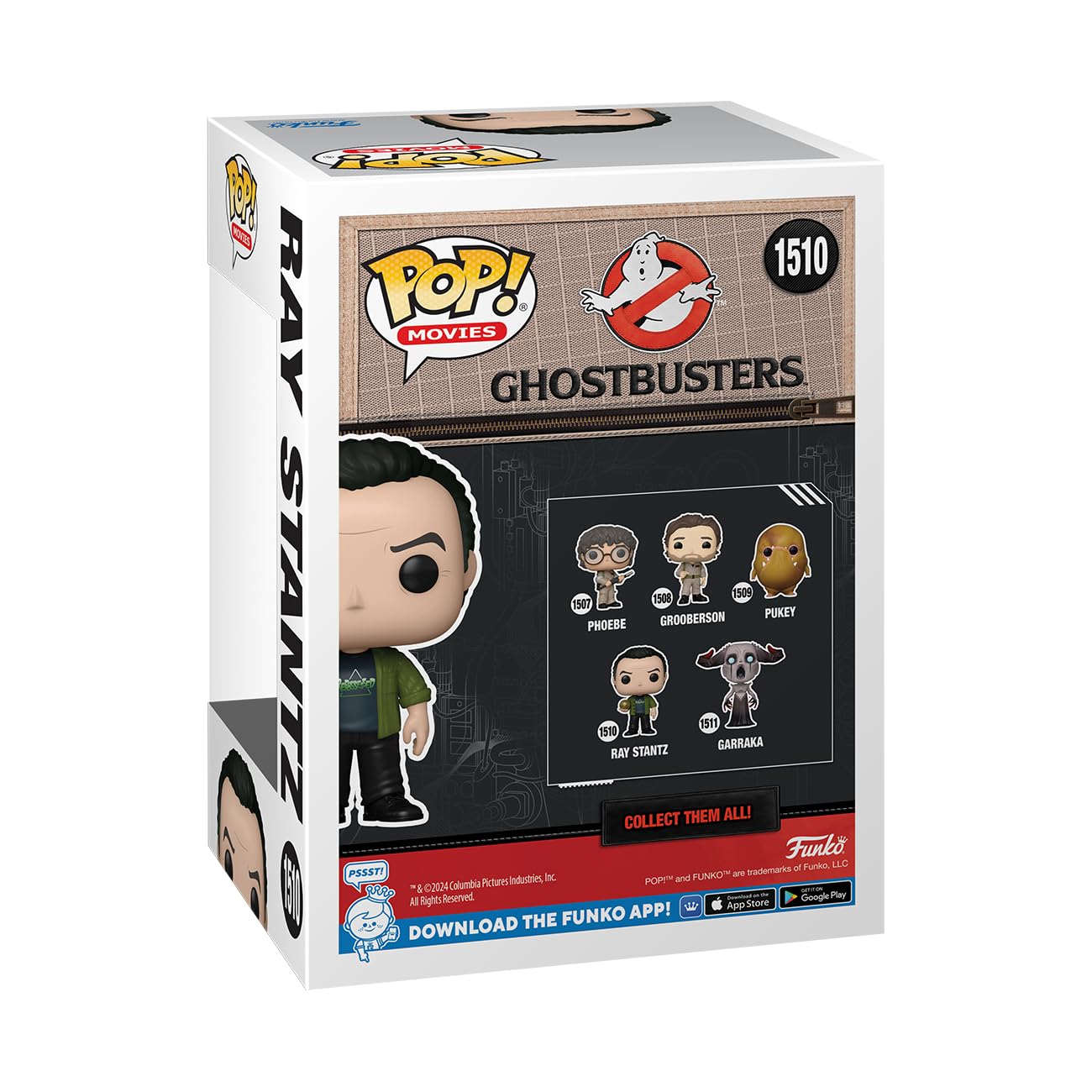 Funko Pop! Movies: Ghostbusters: Frozen Empire - Ray Stantz - Glow In The Dark - Collectable Vinyl Figure - Gift Idea - Official