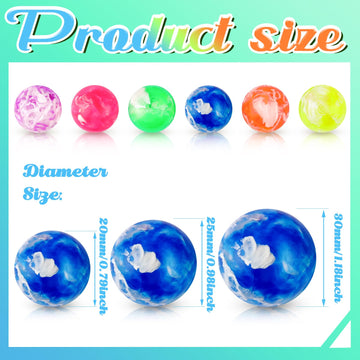 Sumind 100 Pcs Small Bouncy Balls In Bulk Rubber High Bouncing Balls Mini Bouncy Balls For Birthday Party Favors Gift Game Prize