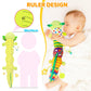 Baby Toys For 0-6 6-12 Months, Sensory Music Animal Stuffed Toy For 0 1 2 3 4 5 6+ Month, Plush Axolotl Toy With Crinkle And Rattles For Infant Newborn, Tummy Time Toys Gifts For 0-3-6-12 Month, Green