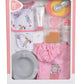 Corolle - Large Accessories Set For Mon Premier Poupon 12' Baby Dolls, 11-Piece Set Includes Bottle, Bib, Diaper, Potty, Pacifier, Tote Bag And More