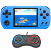 Great Boy Handheld Games For Kids Aldults With 270 Classic Retro Video Game 3.0'' Color Screen Tv Output Rechargeable Arcade Gaming Player,Support 2 Players Gamepad Birthday Xmas Gift(Blue)