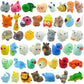 45 Pcs Mini Resin Animals Tiny Animals Mini Ducks Garden Decor 45 Styles Tiny Resin Miniature Figurines Bulk For Dollhouse Slime