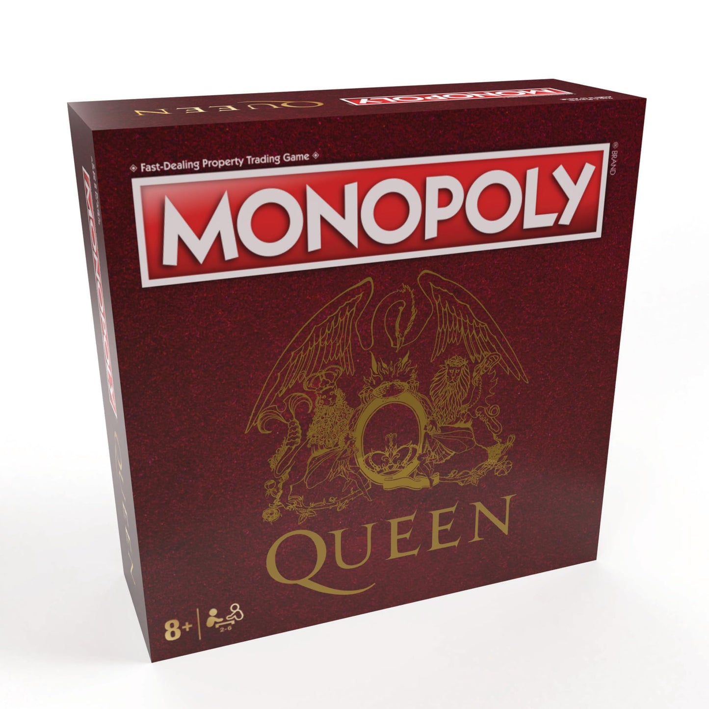 USAOPOLY Monopoly Queen Collectible Game - Custom Board, Purple, One Size, Model MN073-693-002100-06