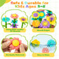 Funsland Kids Garden Toys For 3 4 5 6 7 Years Old - 272 Pcs Flower Building Set For Toddler Girl Toys