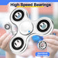 Fidget Spinner 2 Pack, Stress Anxiety Relief Sensory Fidget Toys For Kids Adults, Cool Electroplated Fidget Spinners For Adhd Autism Birthday Gifts Easter Basket Stuffers Classroom Prizes For Boy Girl