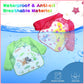 Jagely 12 Pcs Kids Art Smocks Toddler Smock Waterproof Painting Aprons Children Apron With Long Sleeve Washable Bib For Baby Eat
