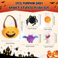 Emoin Baby'S First Halloween Pumpkin Toys Playset - 5Pcs Plush Stuffed Basket With Spider, Ghost, Candy, Bat - Halloween Goodie