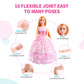 Ucanaan Girl Doll And Closet Set With Doll Clothes And Accessories Items Including Fashion Dolls, Dressand Many Other Accessories (Refer Picture Shows),Best Gitfs For Girls Christmas Birthday