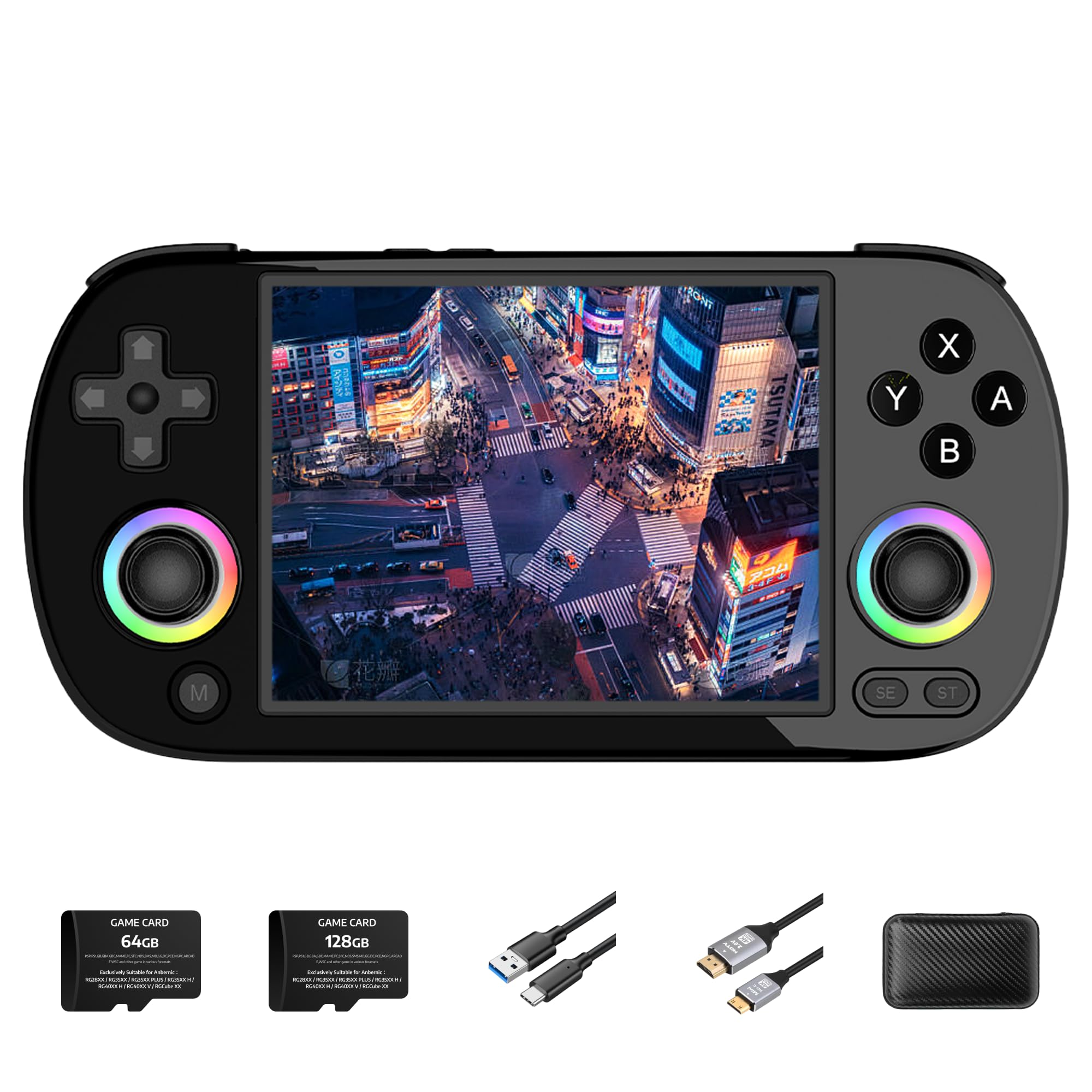 RG40XX H Handheld Game Console 35 Emulators 18K Preloaded Games WiFi ...