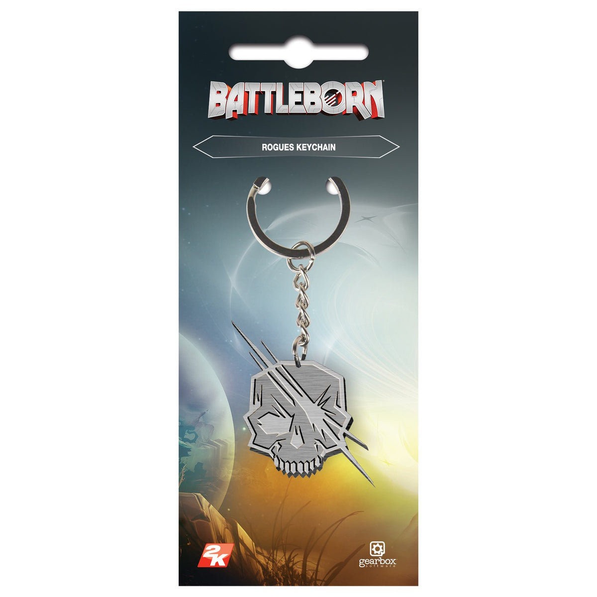 Gaya Entertainment Battleborn Rogues Logo Metal Keychain