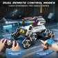 SIMREX Robot Dog RC Stunt Car Toys - Gesture Sensing Remote Control car with Mecanum Wheels, LED Eyes, 3 Sound Effects,Water-Sho