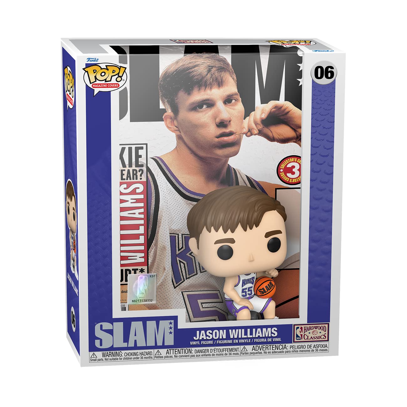 Funko Pop! Nba Cover: Slam - Jason Williams