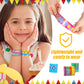 POPLAY 48PCS Christian Slap Bracelets, Snap Wristbands Bible Verses Religious Snap Bracelets for Kids Sunday School Gifts Classr