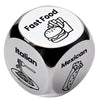 Valentines Day Gifts For Him Her,Food Dice,Anniversary Steel Food Decision Dice Couple Gifts For Women Men Christmas Birthday We