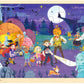 Moinkidz Halloween Puzzle For Kids 3 Year Old, 24 Piece Puzzles For Kids Ages 3-5 Whimsical Halloween Night, Wooden Jigsaw Puzzles For Toddlers, Preschool Puzzles With Puzzle Tray
