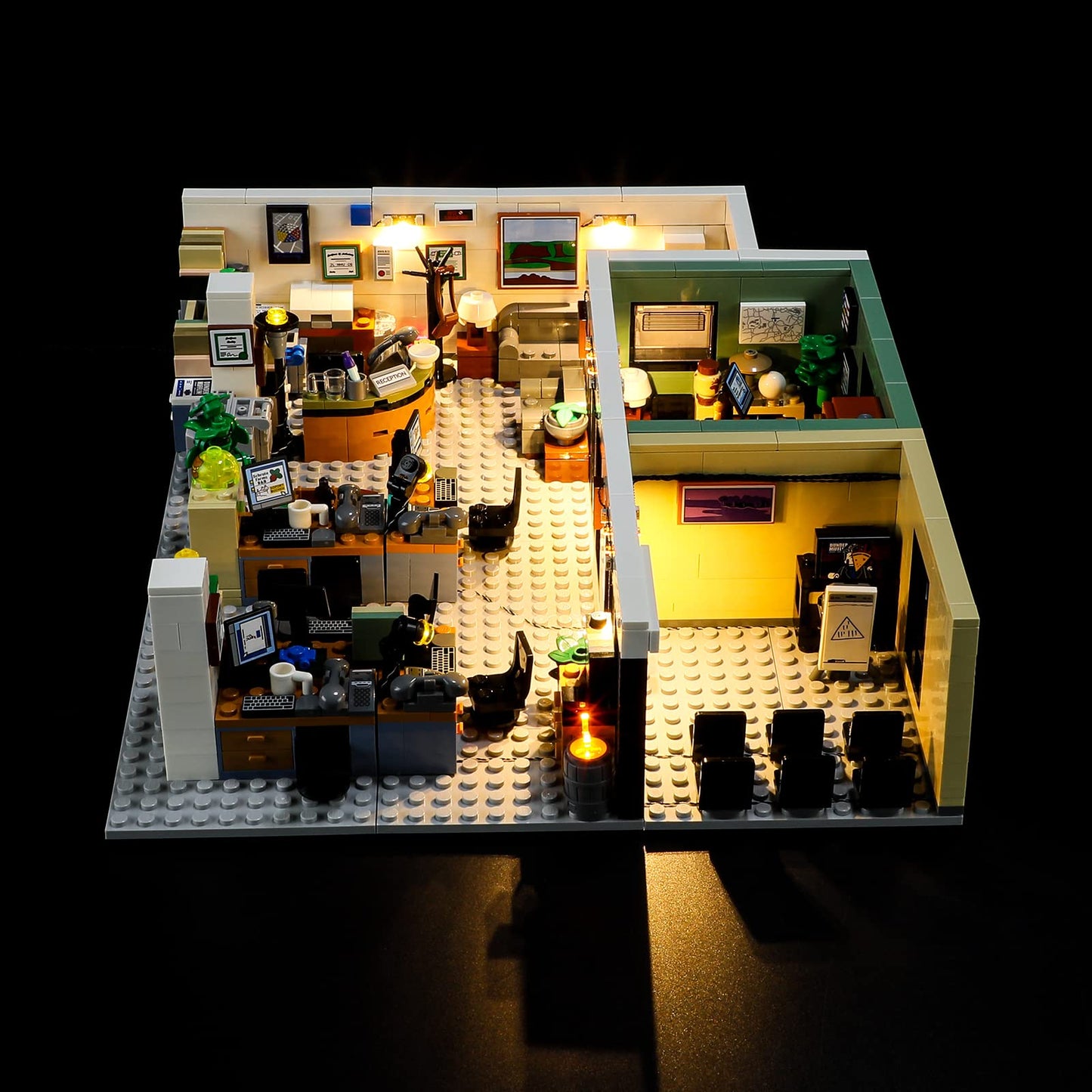 Briksmax Led Lighting Kit For Lego-21336 The Office - Compatible With Lego Ideas Building Blocks Model- Not Include Lego Set