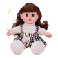 DZDJCCS 13   Interactive Baby Dolls, Sweet Smile Face Baby Doll with Soft Body and Open/Close Eyes,Realistic Baby Dolls with Hai