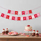 Party Propz Happy Valentines Day Banner 1 Pc, Banner For Decoration On Valentines Day (Cardstock)