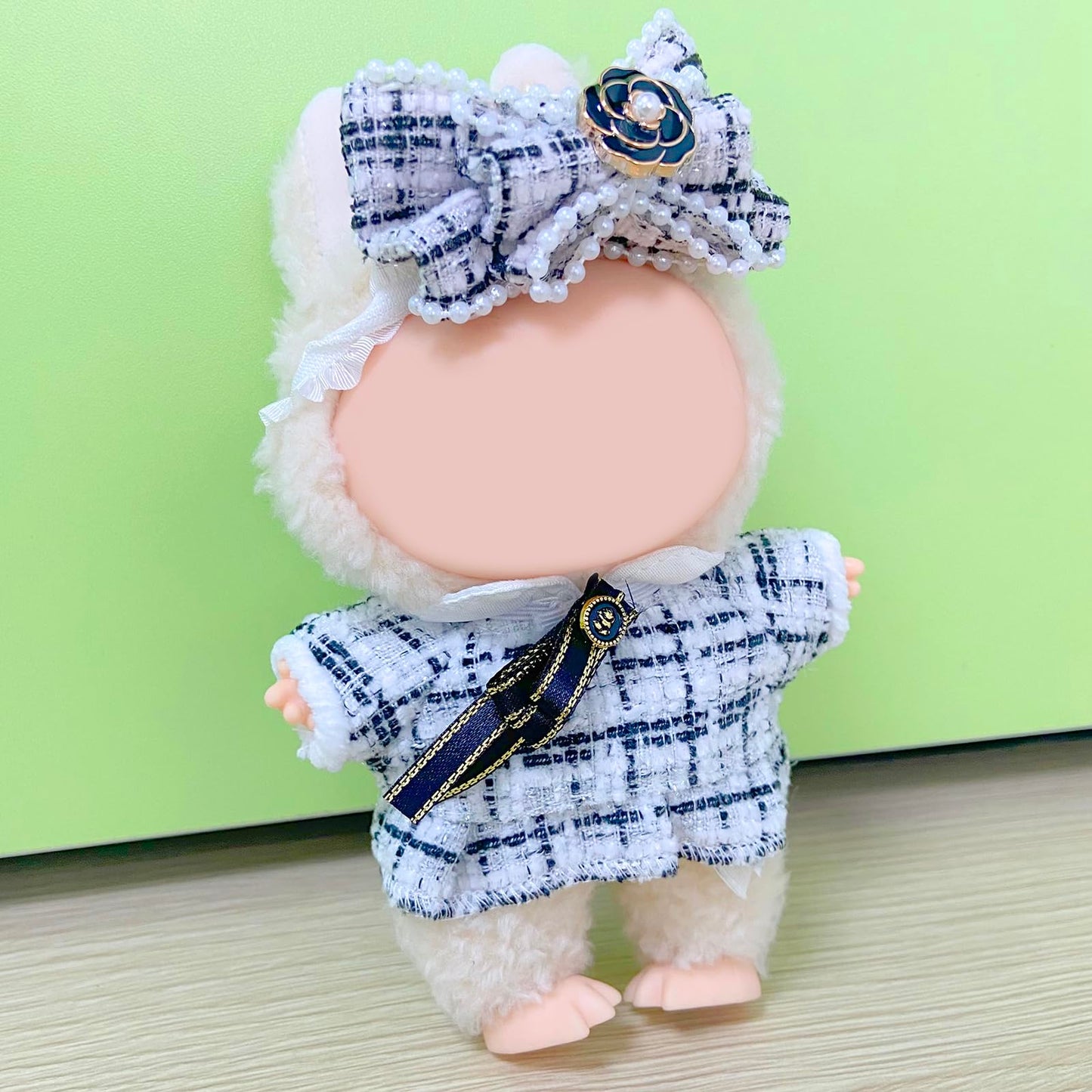 AYJK7 Doll Clothing Compatible with 6.7 Inch Labb Doll (no Doll Included) 17cm  Outfits Animal Chic Style Fashion