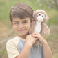 World's Softest Plush MoMo Monkey Stuffed Animal - Medium 10" Huggable Toy, Multicolor, Kid-Friendly Polyester, Model WS01141-0016