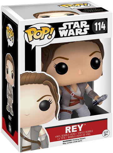 Star Wars Rey Funko Pop 114 Walgreens Exclusive Final Scene Outfit Jakku